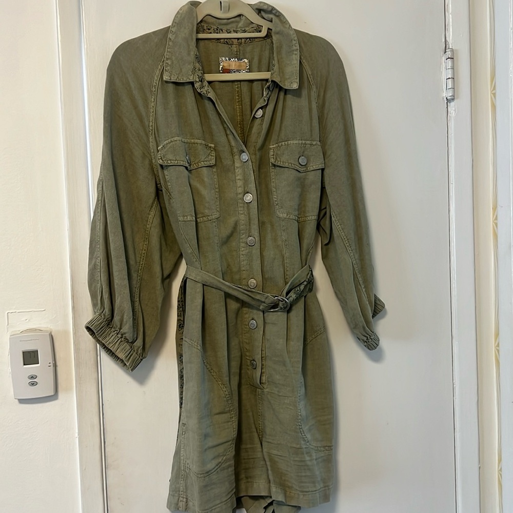Pilcro long sleeved romper